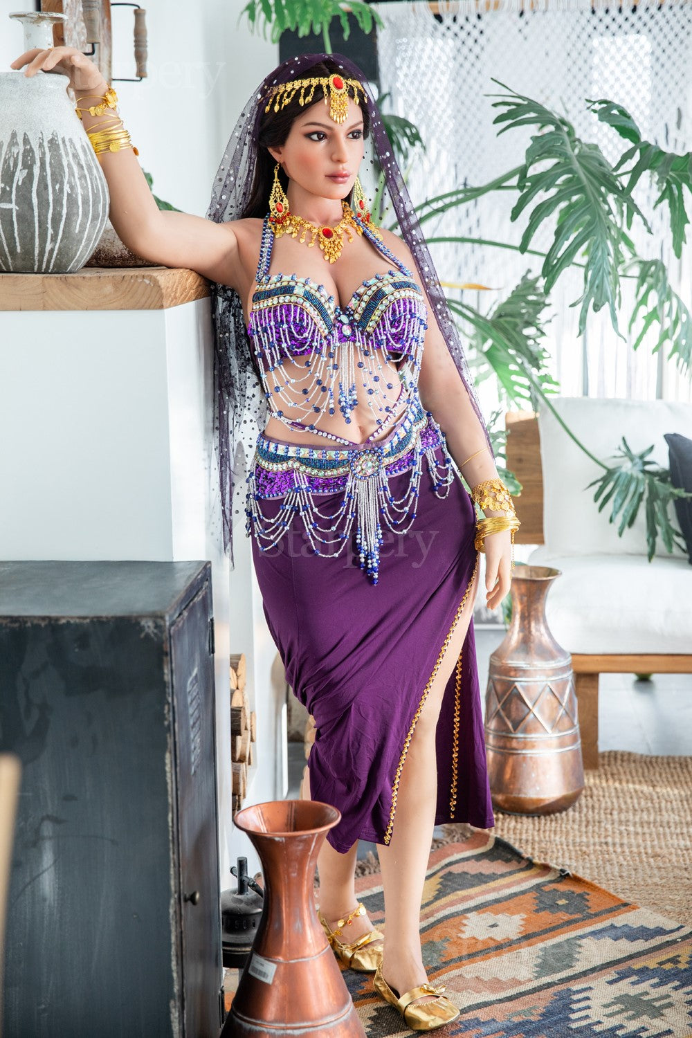 Jameela Sex Doll (Starpery 165 cm G puodelis TPE + silikonas)