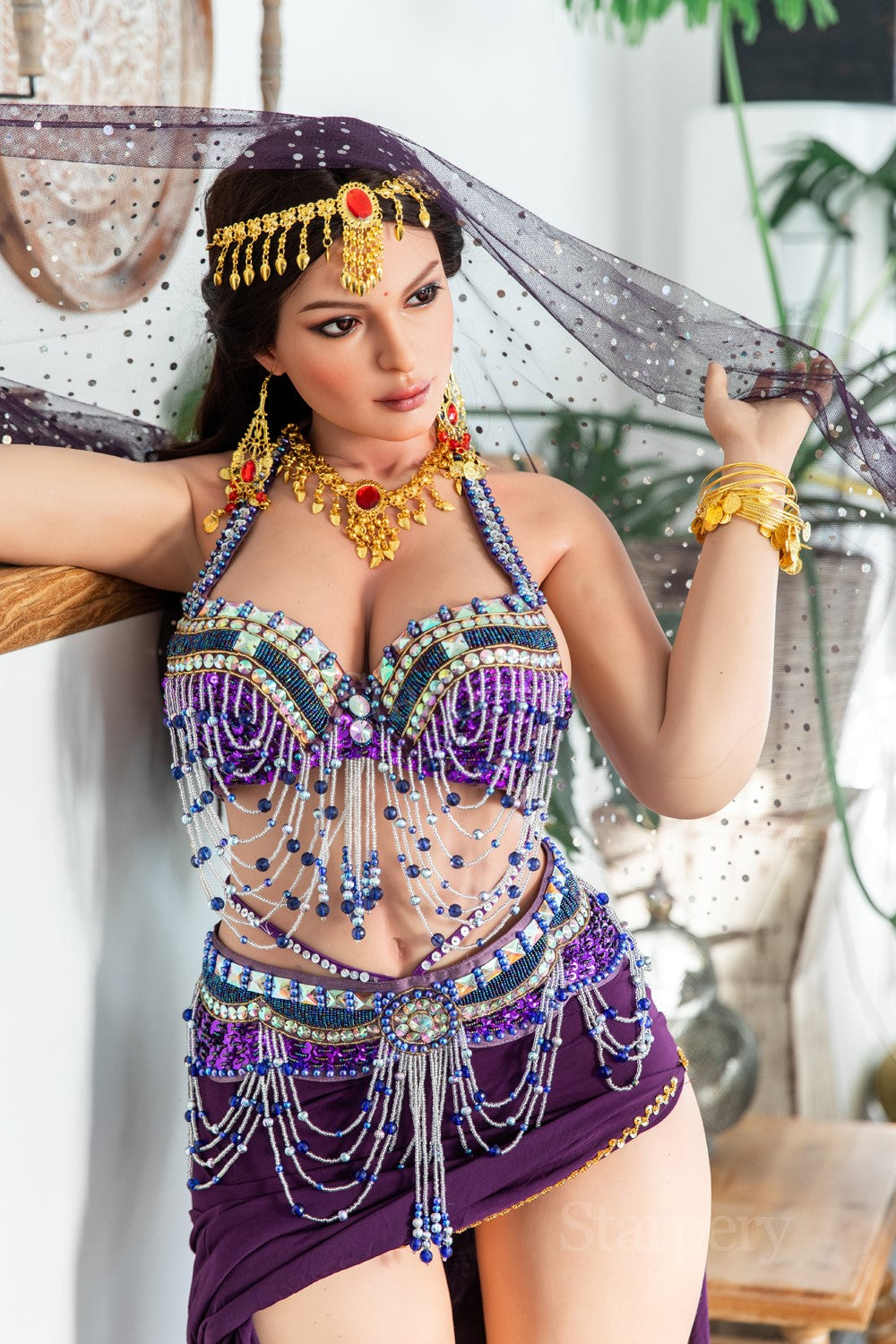 Jameela Sex Doll (Starpery 165 cm G puodelis TPE + silikonas)
