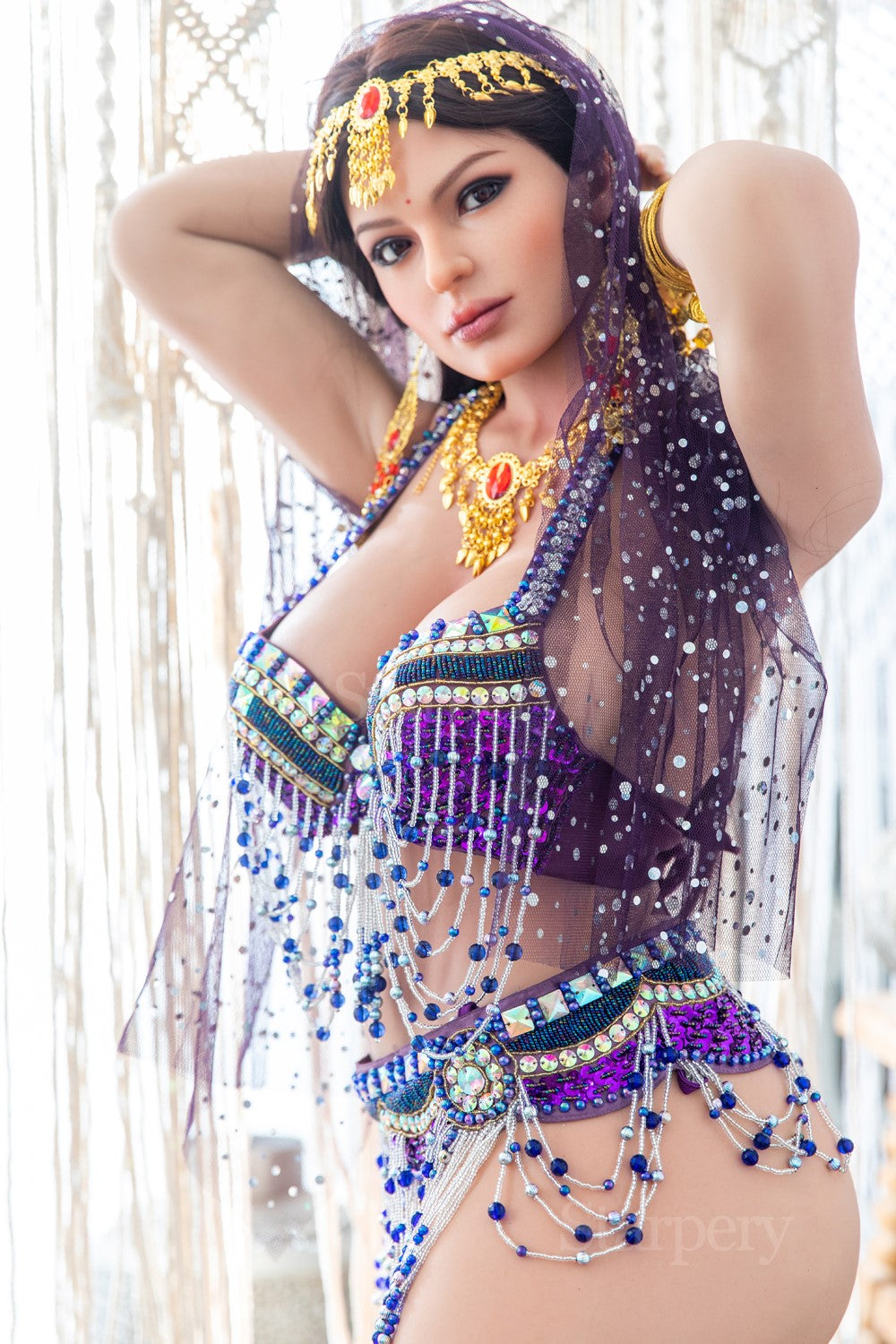 Jameela Sex Doll (Starpery 165 cm G puodelis TPE + silikonas)