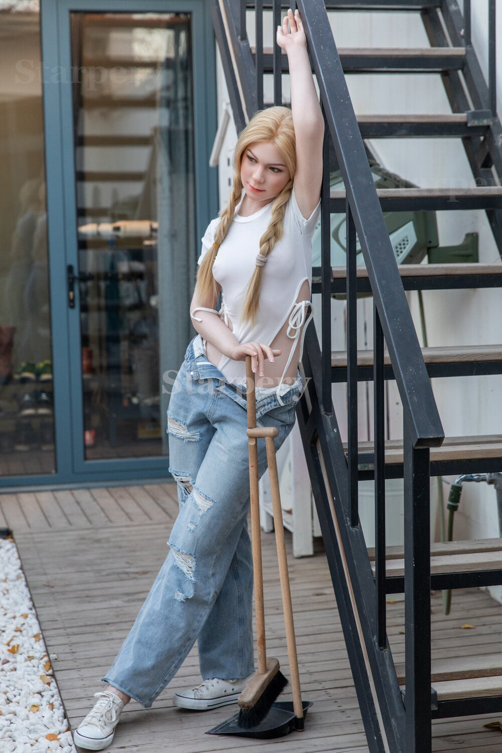 Imogen Sex Doll (Starpery 171 cm A-puodelis TPE + silikonas)