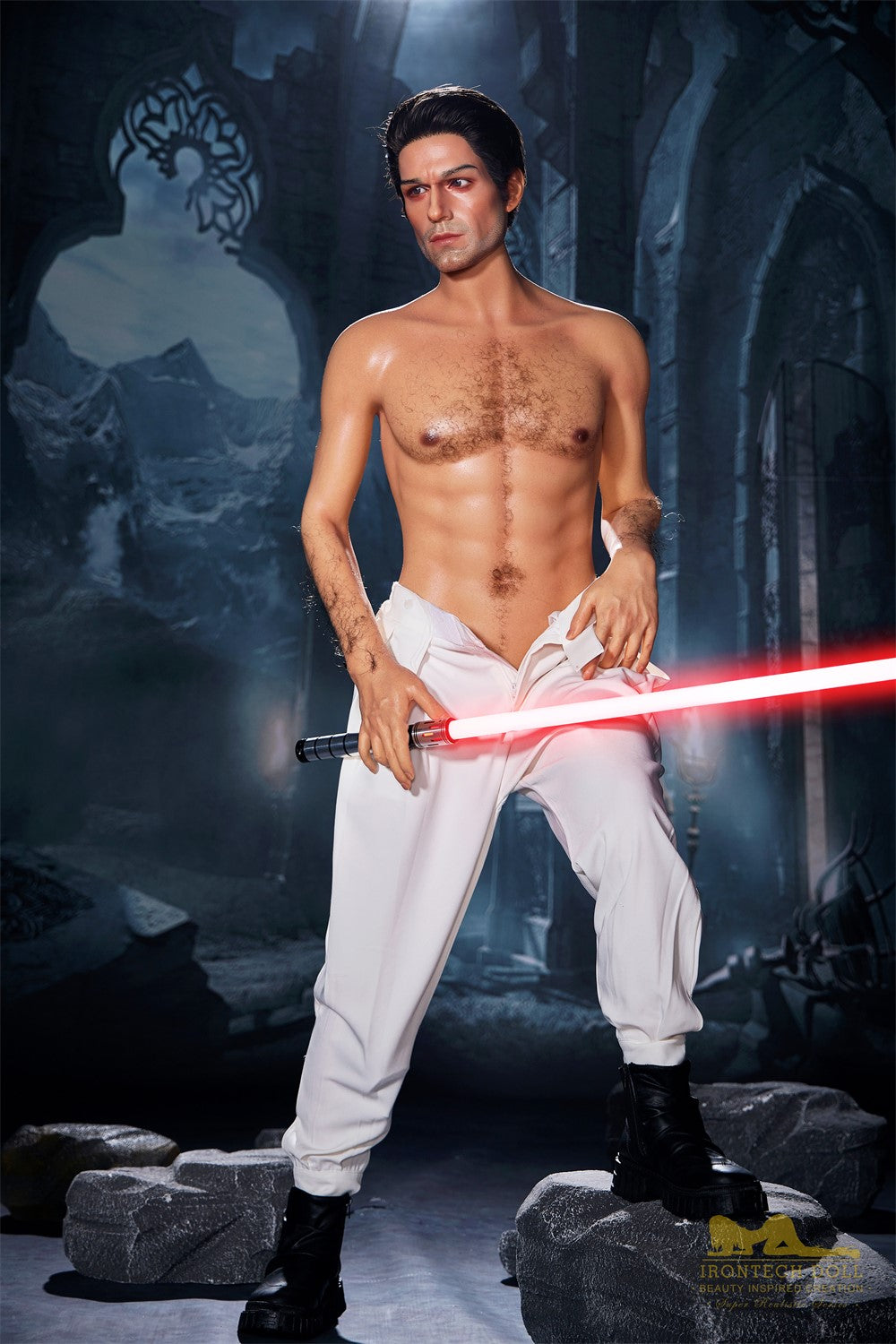Luke Male Sex Doll (Irontech Doll 170cm M5 silikoninis)