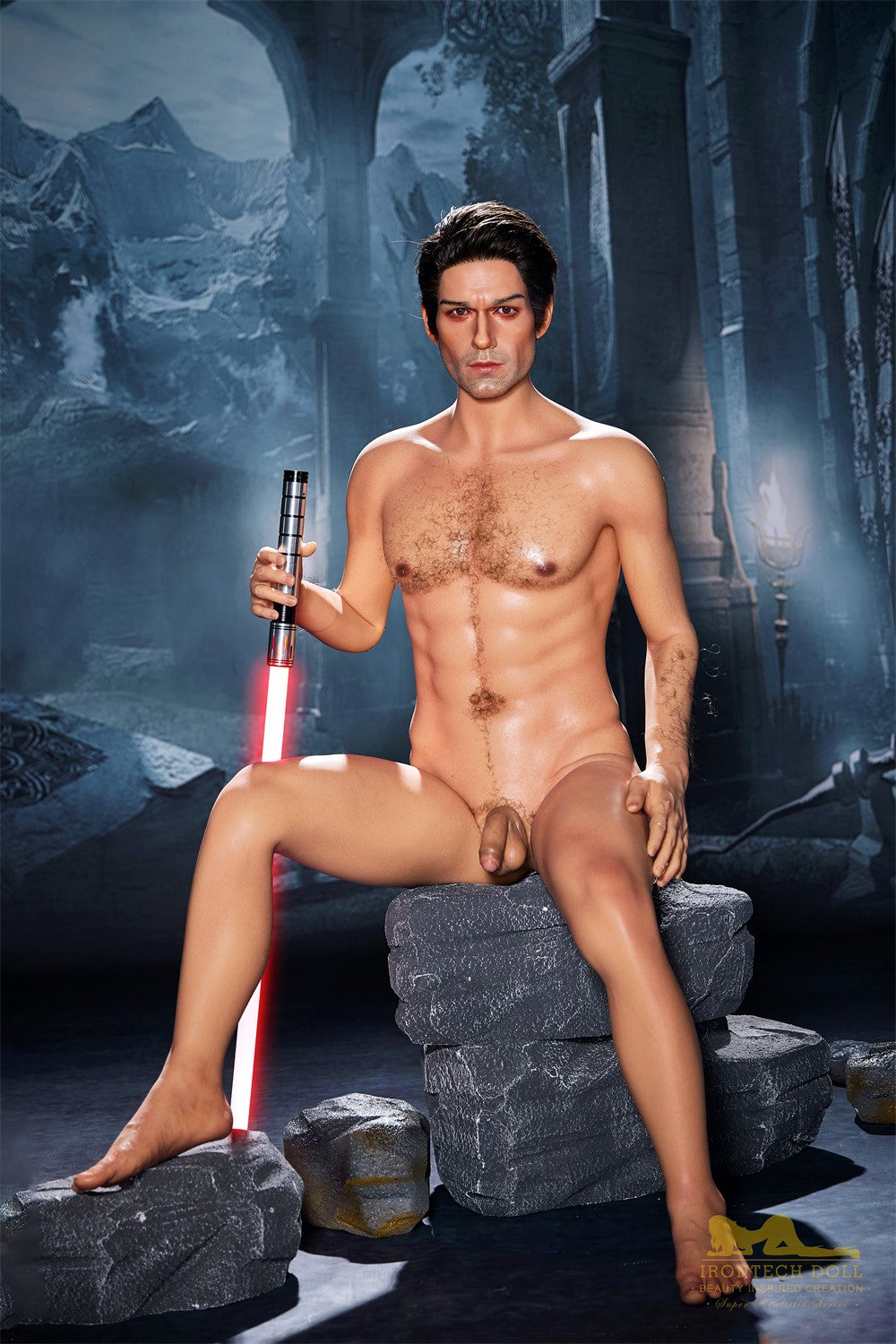 Luke Male Sex Doll (Irontech Doll 170cm M5 silikoninis)
