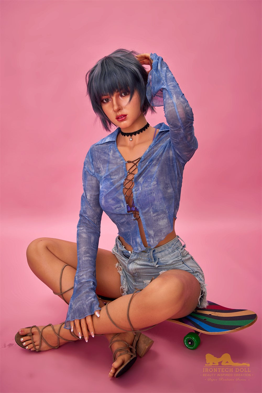 Jenny Sex Doll (Irontech Doll 168 cm B-Cup S29 silikonas)