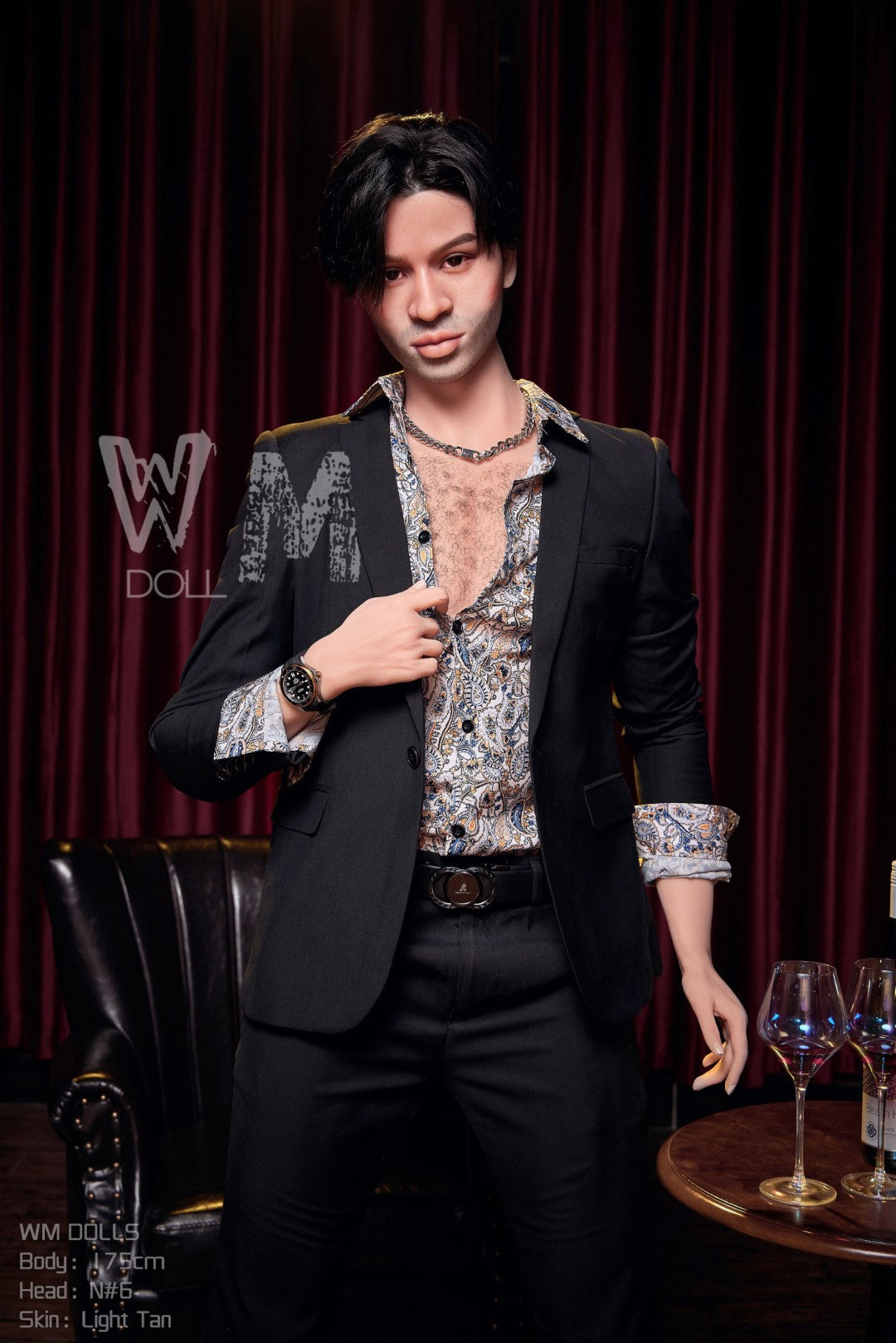Kita vyriška sekso lėlė (WM-Doll 175 cm #N6 TPE)