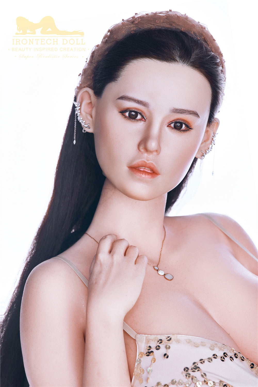 Angelina Sex Doll (Irontech Doll 162 cm J-Kupa S2 silikonas)
