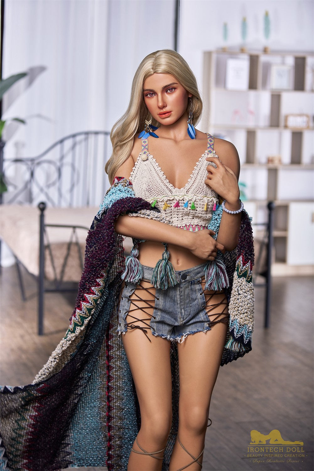 Sekso lėlė Malin (Irontech Doll 168 cm B-Cup S17 silikonas)