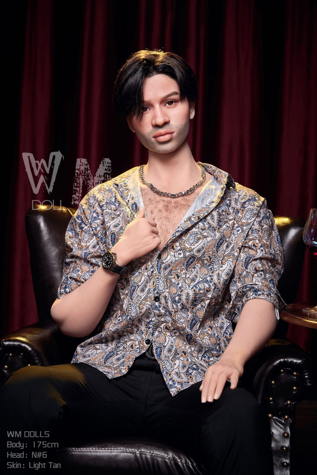 Kita vyriška sekso lėlė (WM-Doll 175 cm #N6 TPE)