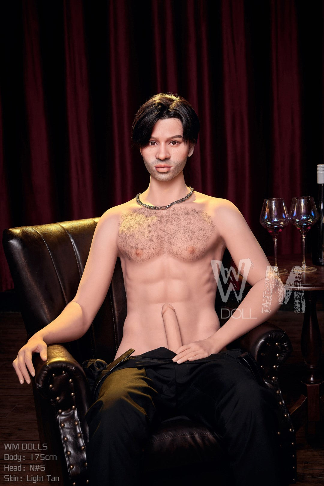 Kita vyriška sekso lėlė (WM-Doll 175 cm #N6 TPE)
