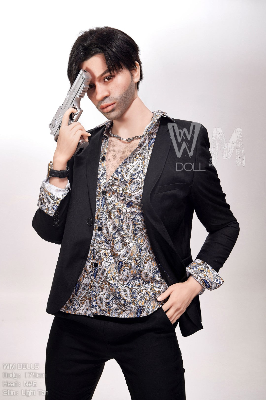 Kita vyriška sekso lėlė (WM-Doll 175 cm #N6 TPE)