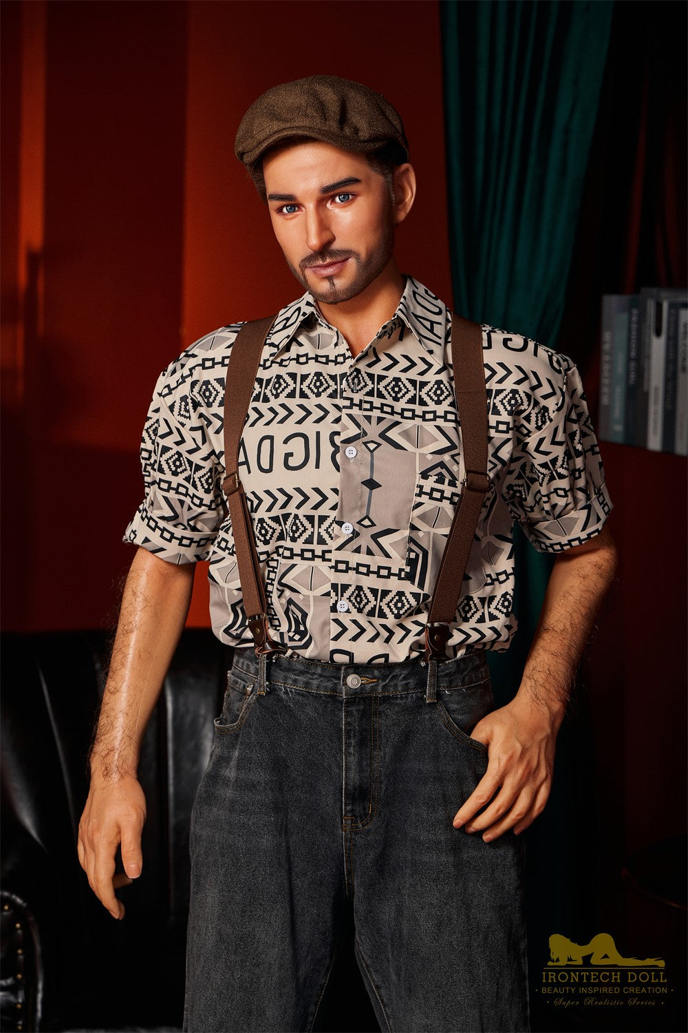 Antonio vyriška sekso lėlė (Irontech Doll 170 cm M3 silikonas)