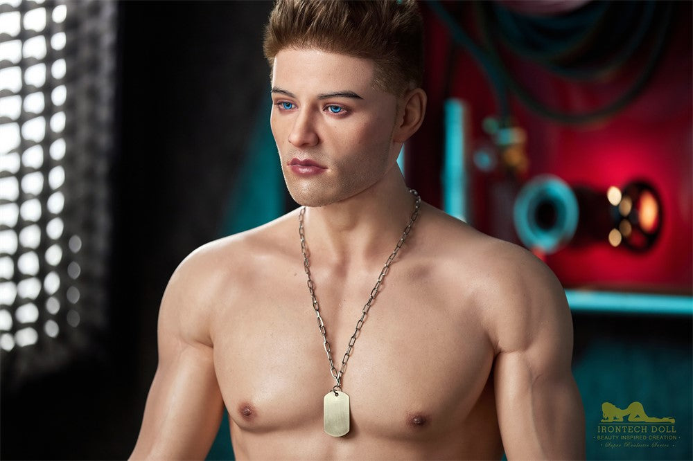 Johnny Male Sex Doll (Irontech Doll 176 cm M4 silikoninis)