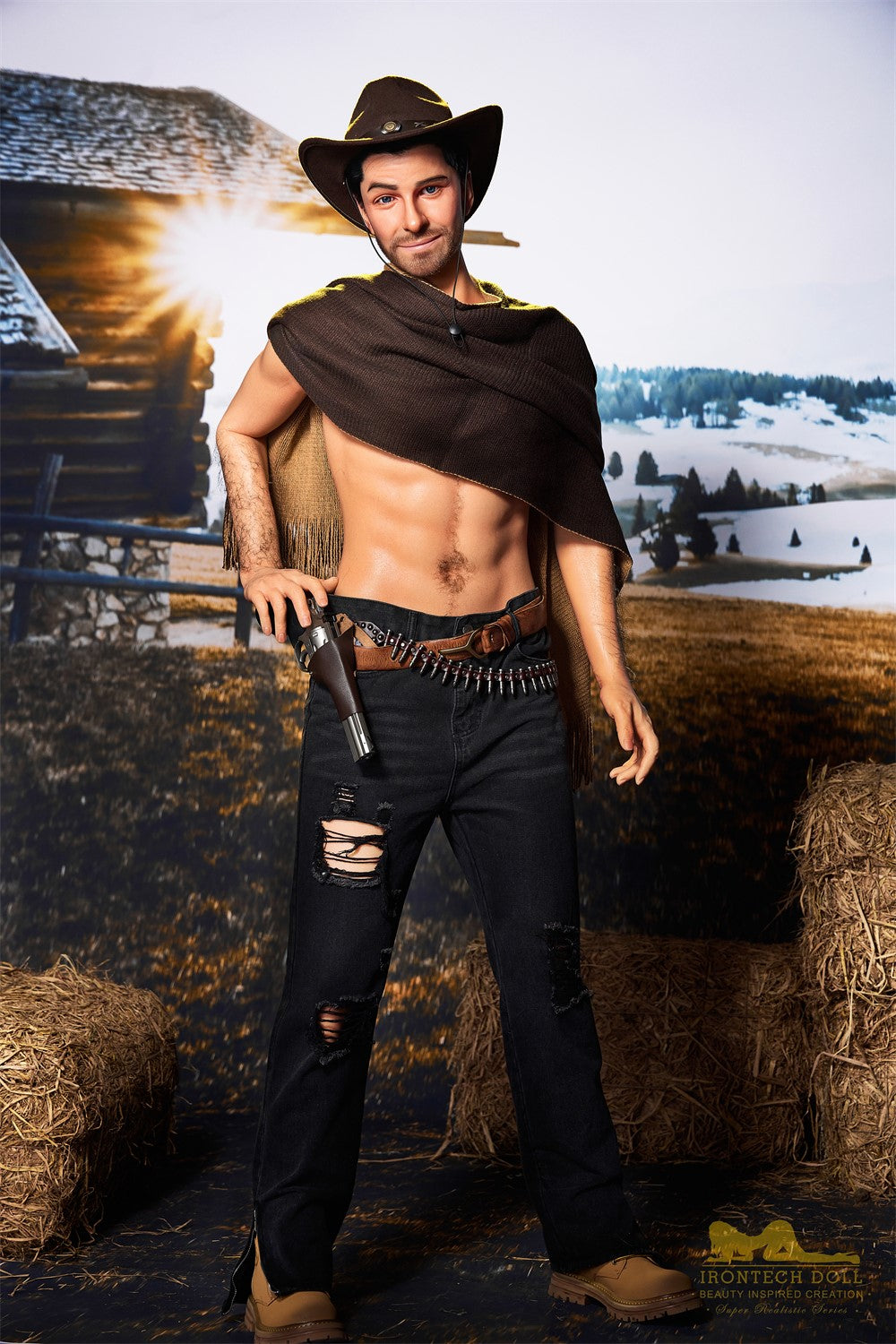 Allen Male Sex Doll (Irontech Doll 170 cm M6 silikonas)