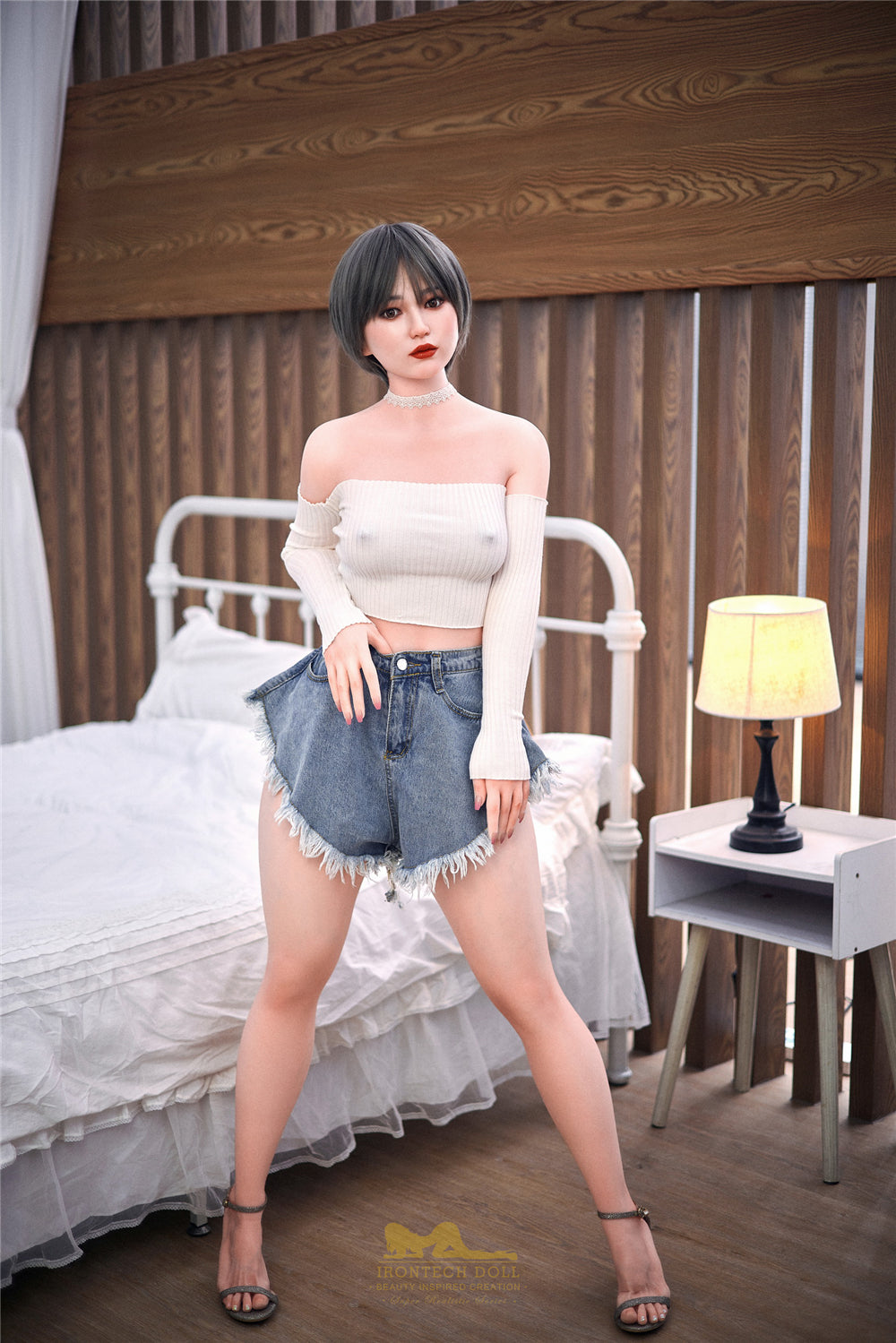 Sekso lėlė Sakura (Irontech Doll 152 cm A-Cup S10 silikoninis)