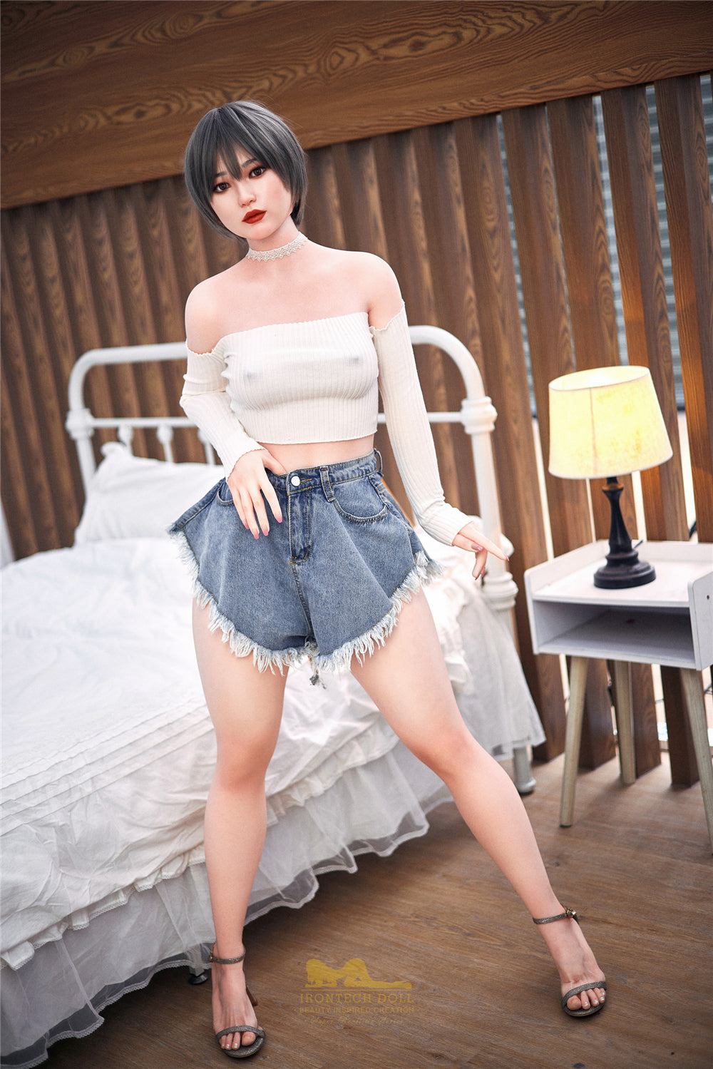 Sekso lėlė Sakura (Irontech Doll 152 cm A-Cup S10 silikoninis)