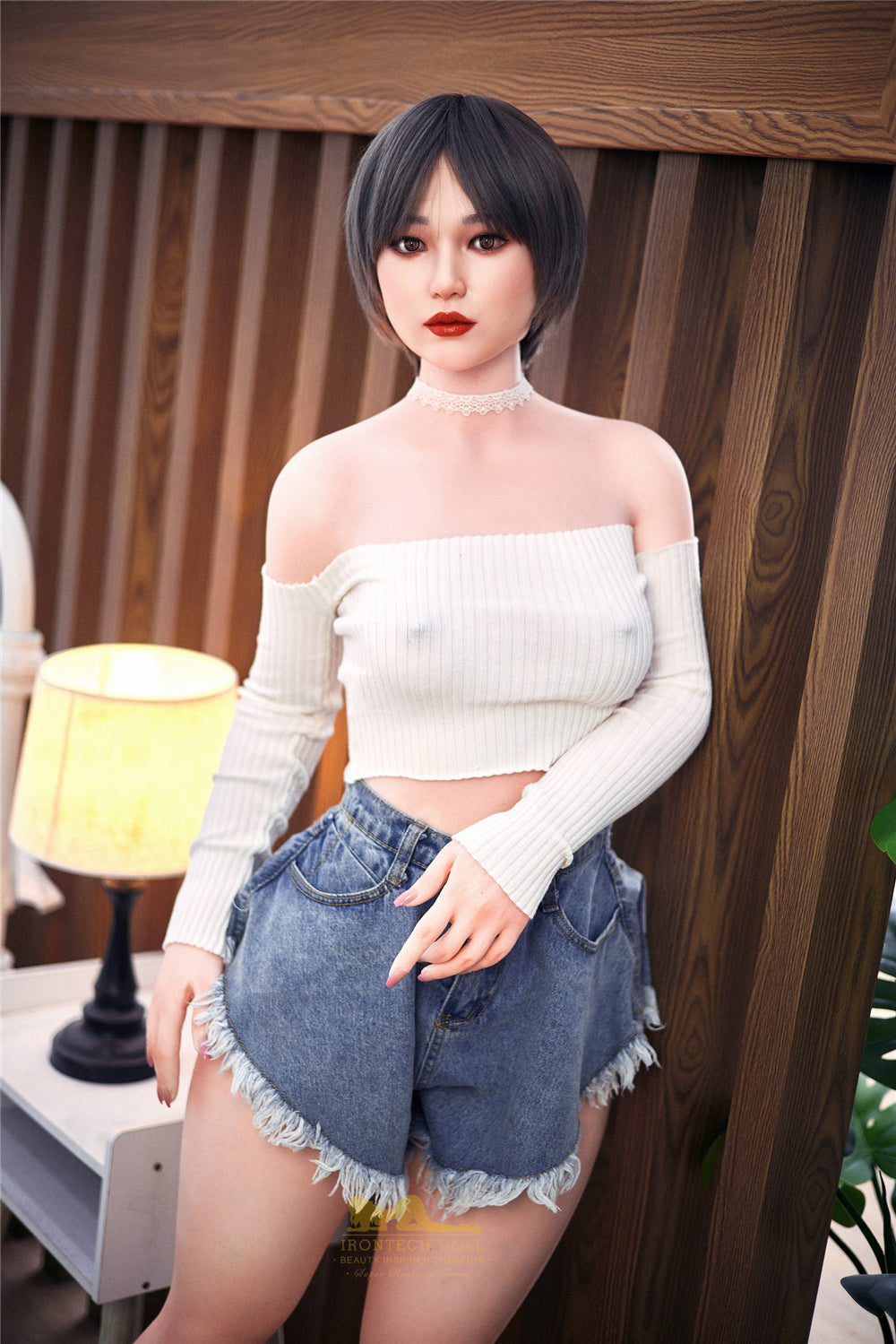 Sekso lėlė Sakura (Irontech Doll 152 cm A-Cup S10 silikoninis)