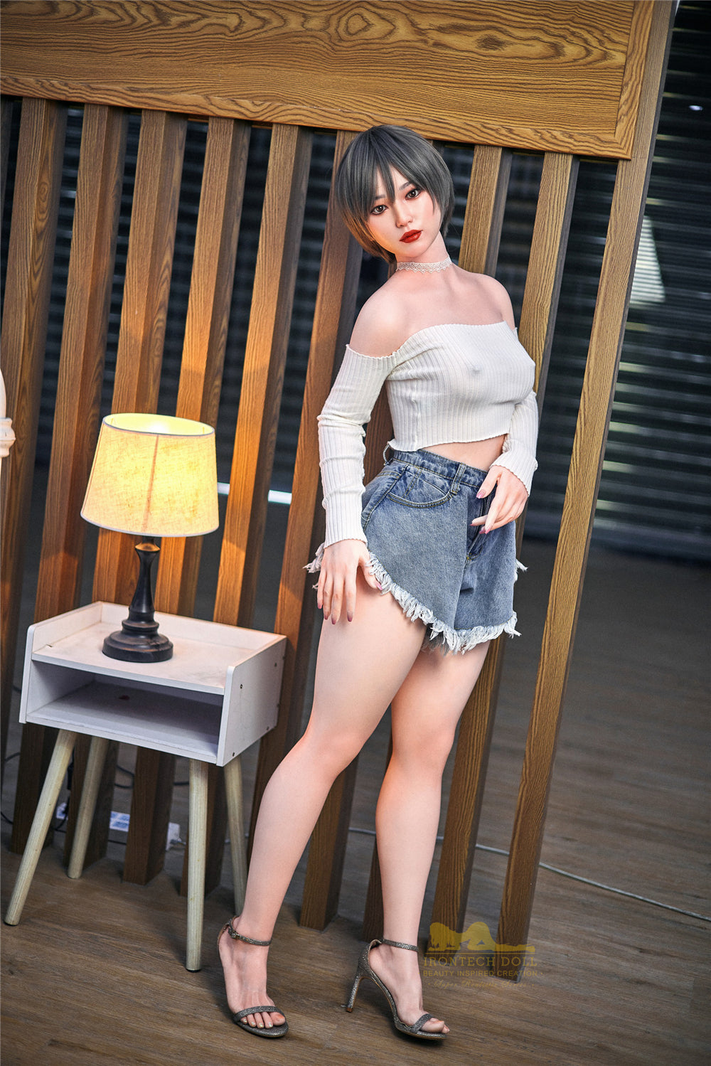 Sekso lėlė Sakura (Irontech Doll 152 cm A-Cup S10 silikoninis)