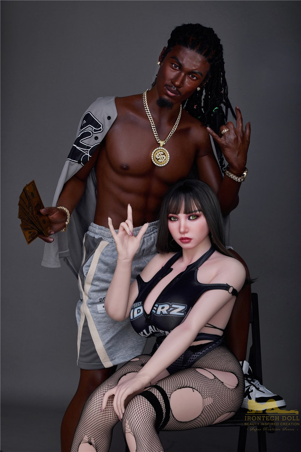 Bilas vyriškas sekso lėlė (Irontech Doll 170 cm M7 silikonas)