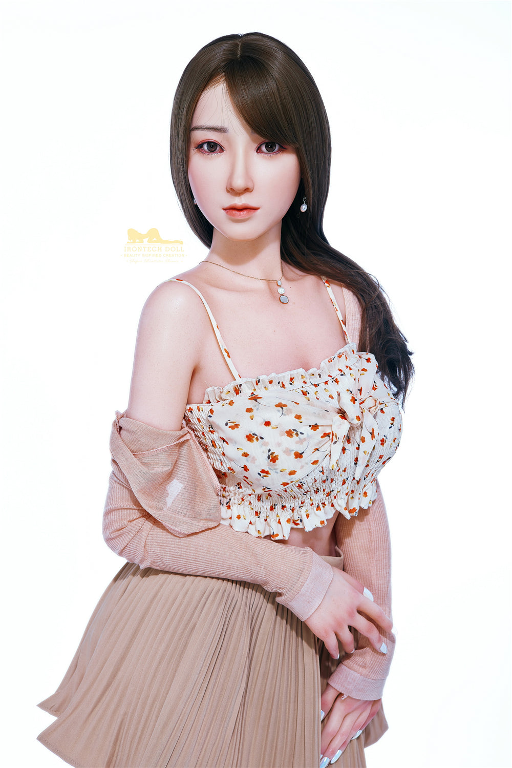 Candy Sex Doll (Irontech Doll 153 cm E-Kupa S6 silikonas)