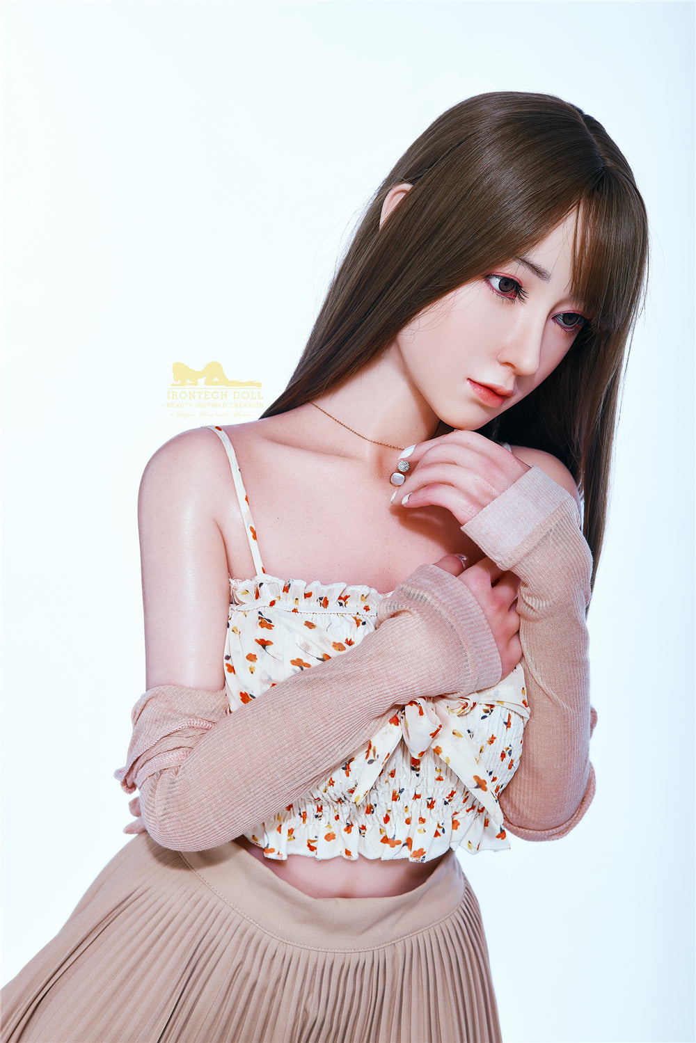 Candy Sex Doll (Irontech Doll 153 cm E-Kupa S6 silikonas)