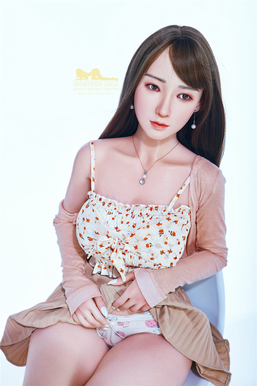 Candy Sex Doll (Irontech Doll 153 cm E-Kupa S6 silikonas)