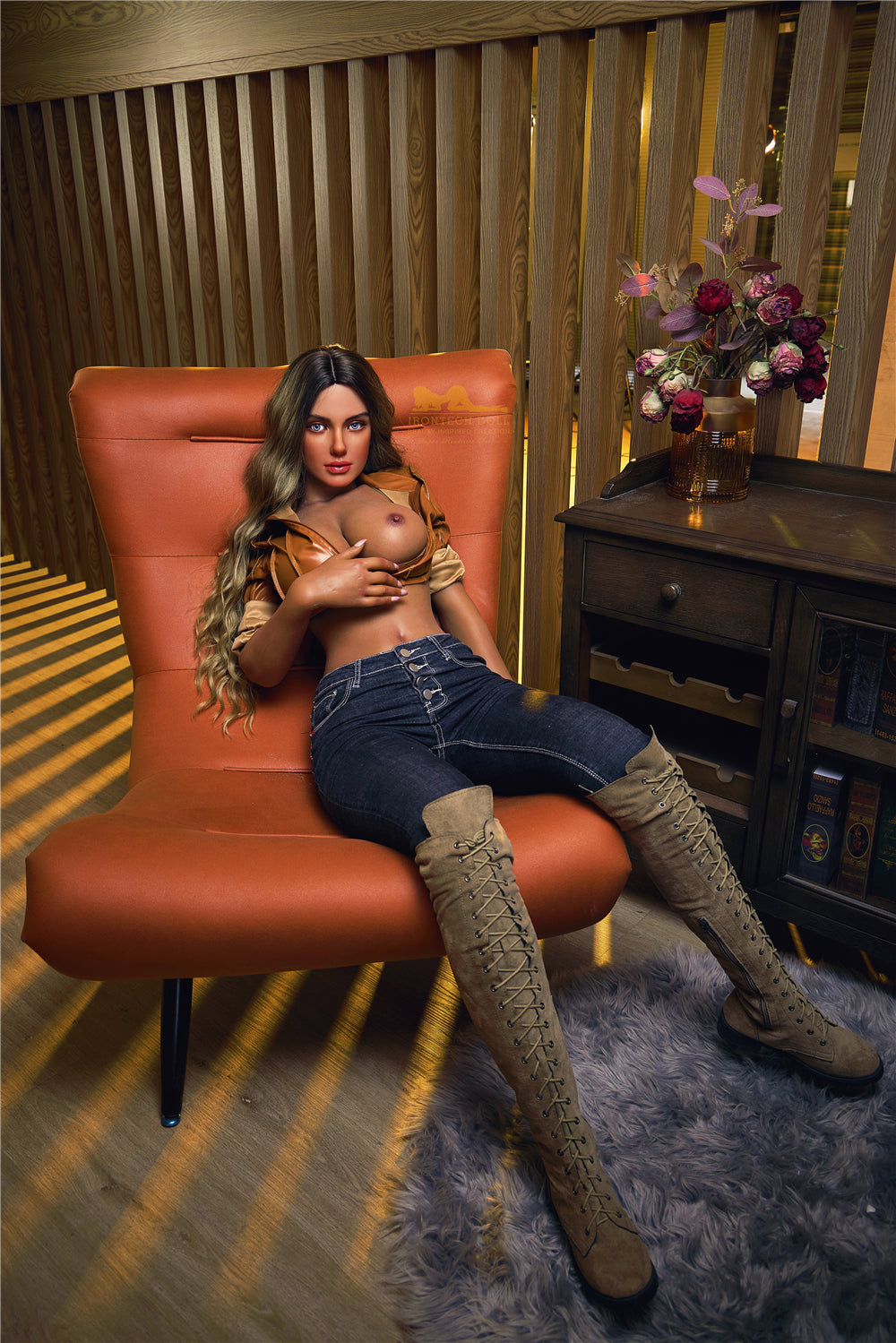 Roxy Sex Doll (Irontech Doll 165 cm F-Cup S17 silikoninis)
