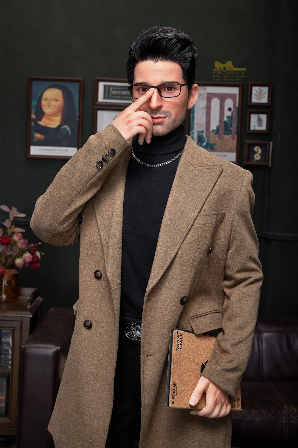 Džordžo vyriška sekso lėlė (Irontech Doll 176 cm M3 silikonas)