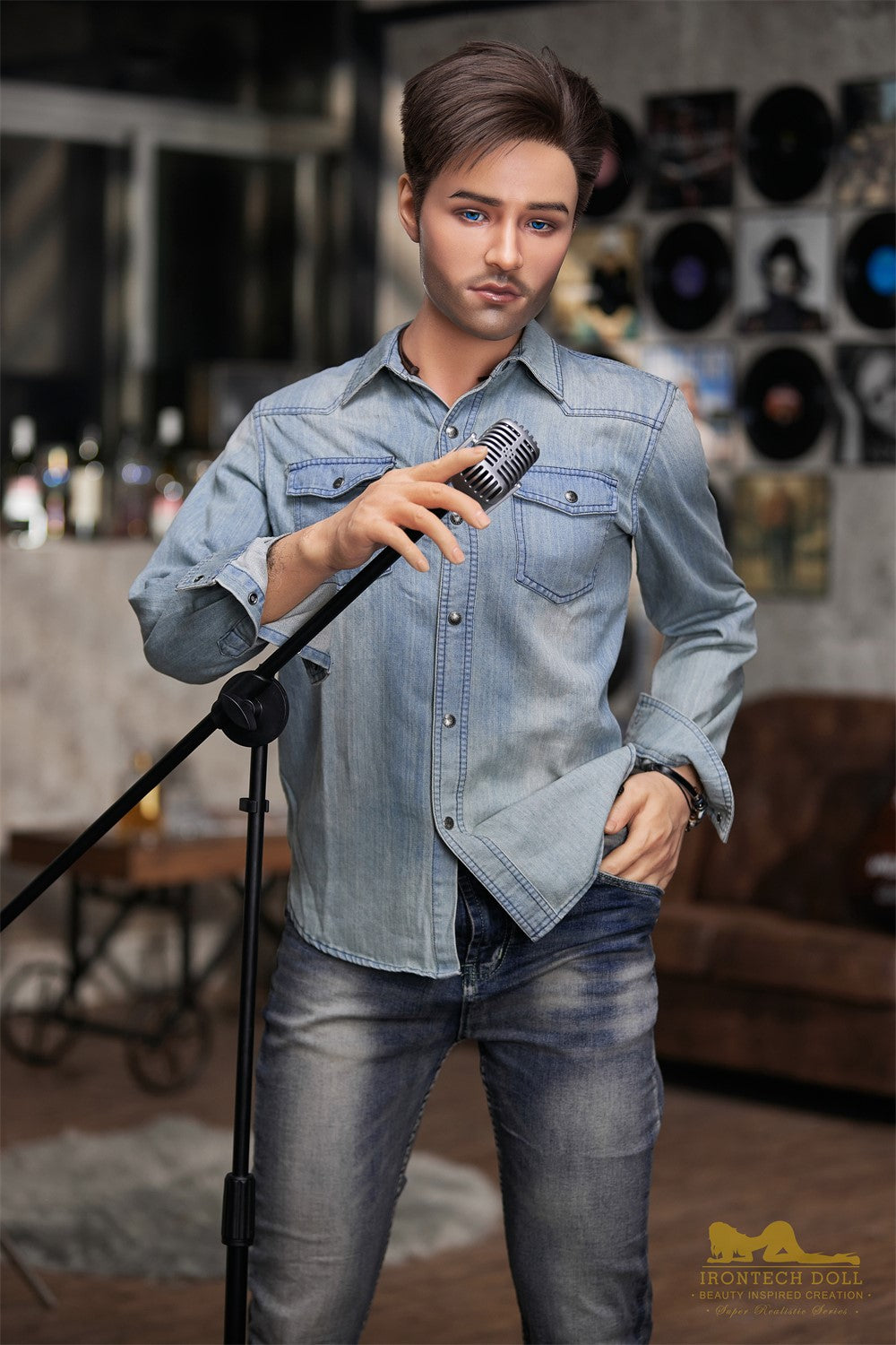 Steve Male Sex Doll (Irontech Doll 170 cm M4 silikoninis)