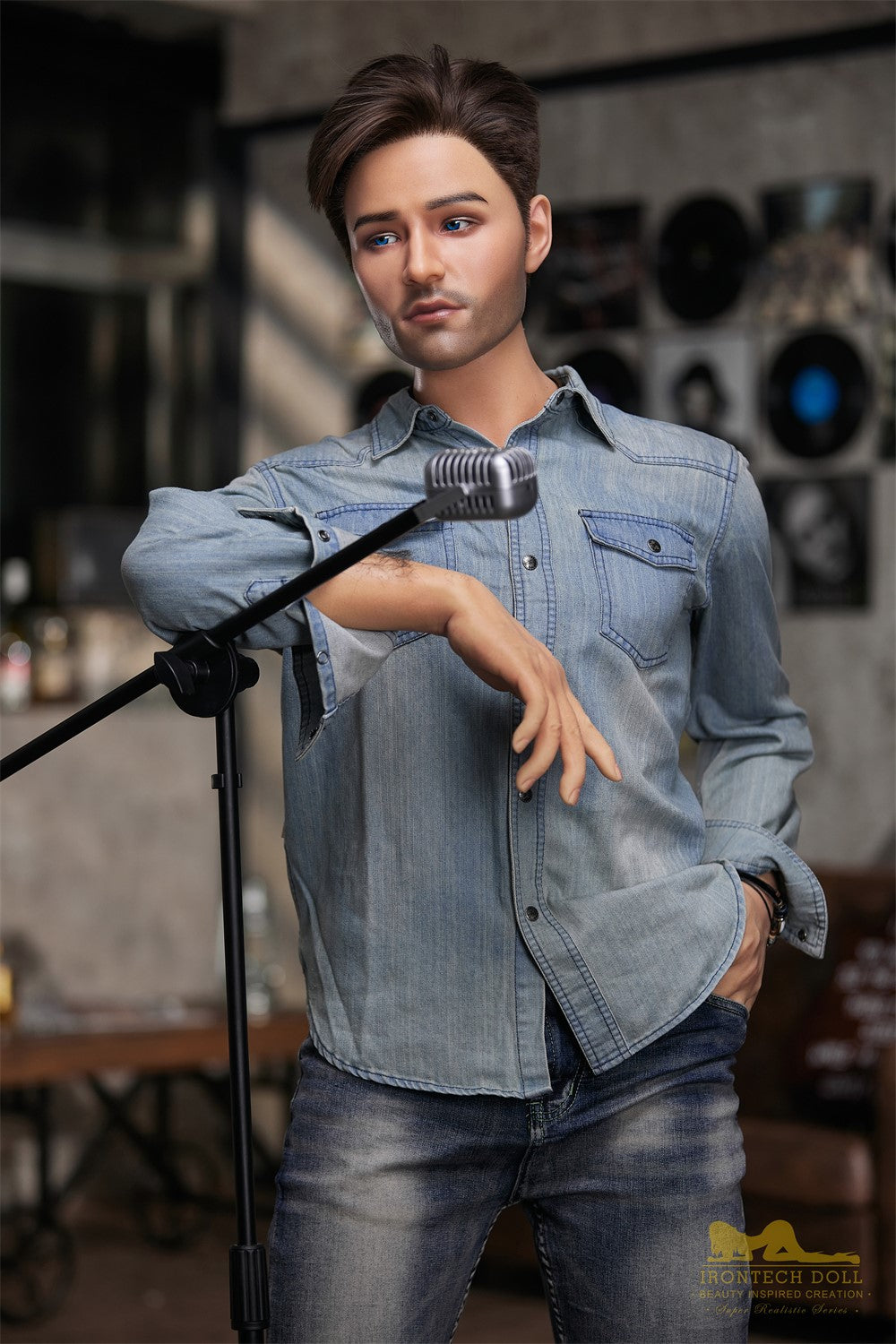 Steve Male Sex Doll (Irontech Doll 170 cm M4 silikoninis)