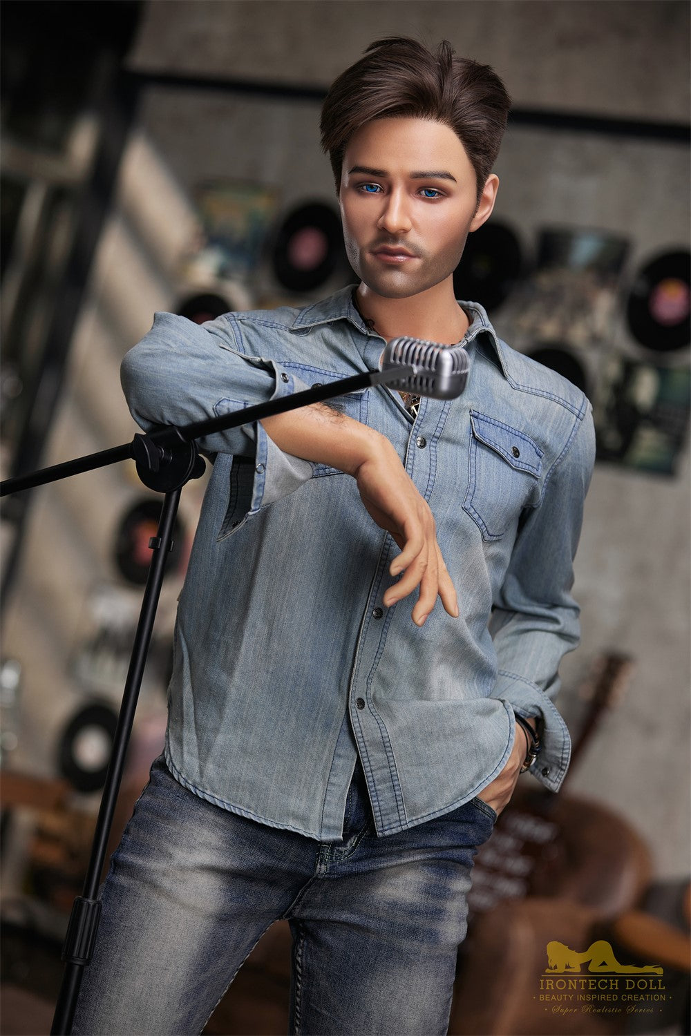 Steve Male Sex Doll (Irontech Doll 170 cm M4 silikoninis)