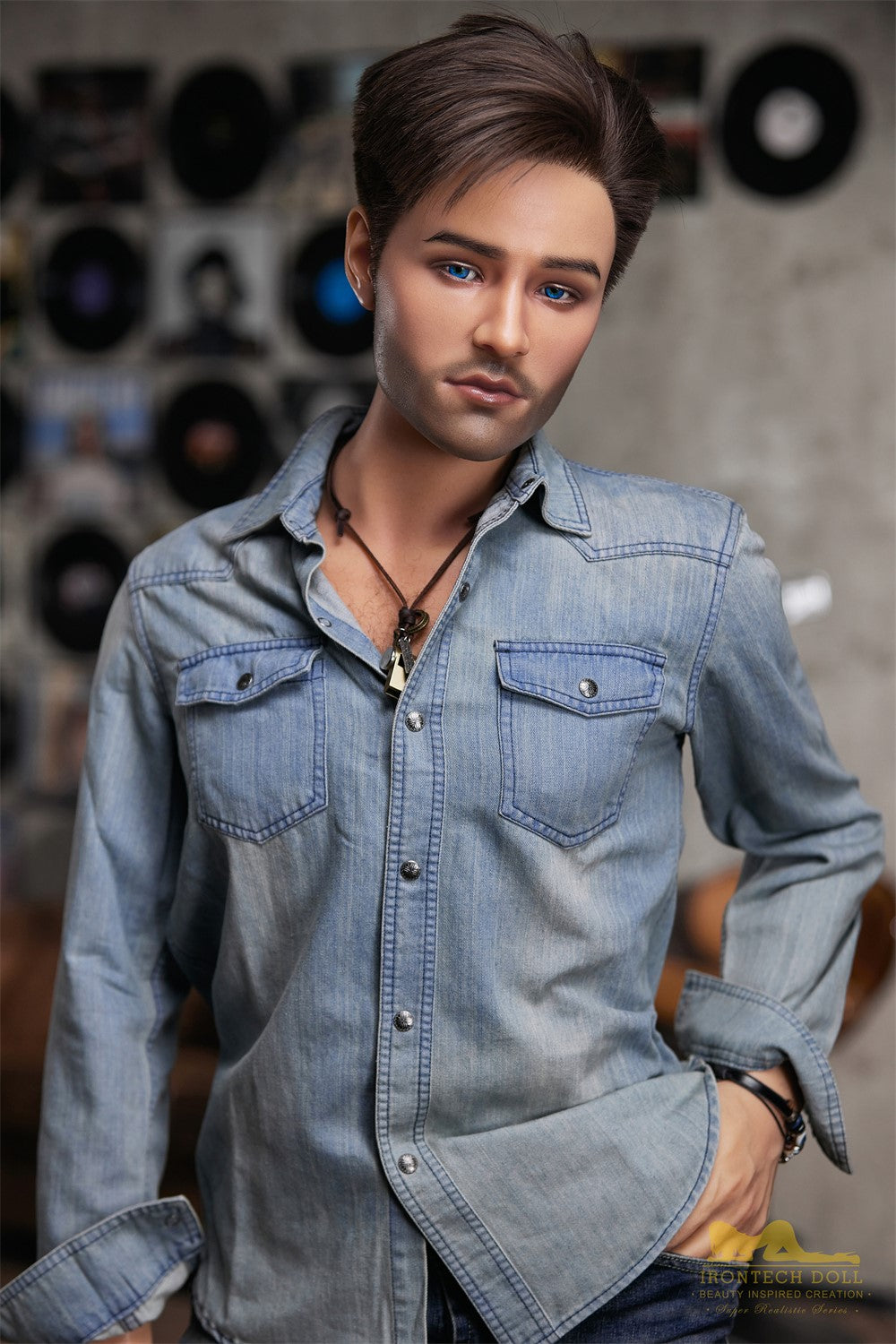 Steve Male Sex Doll (Irontech Doll 170 cm M4 silikoninis)