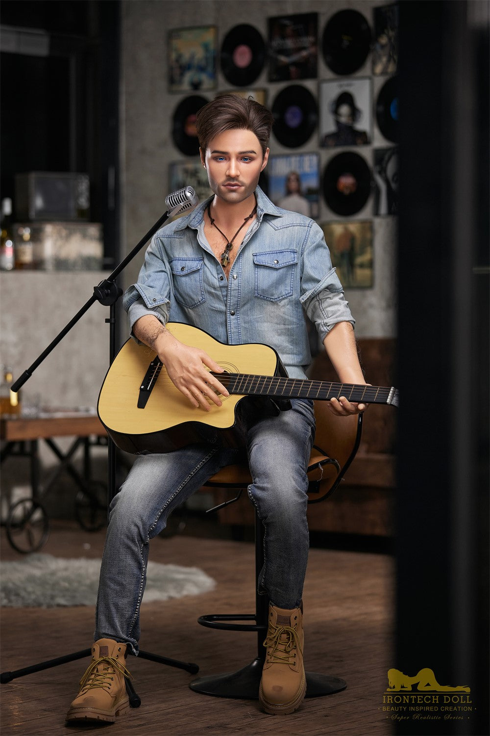 Steve Male Sex Doll (Irontech Doll 170 cm M4 silikoninis)