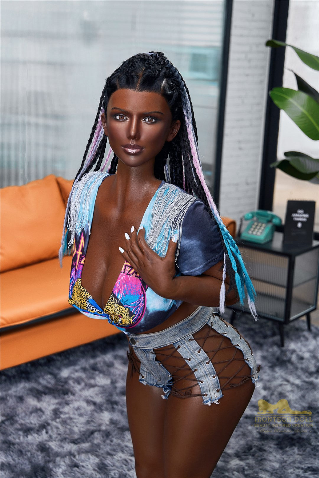 Indigo sekso lėlė (Irontech Doll 160 cm H-Cup S13 silikonas)
