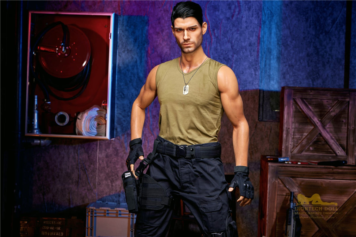 Thomas Male Sex Doll (Irontech Doll 176 cm M5 silikoninis)