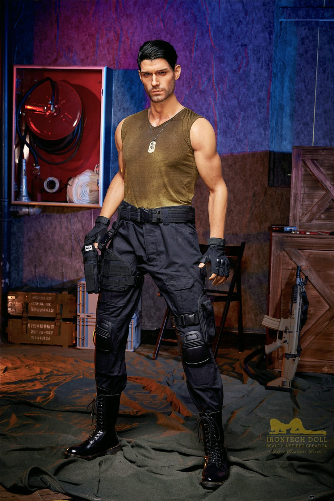 Thomas Male Sex Doll (Irontech Doll 176 cm M5 silikoninis)