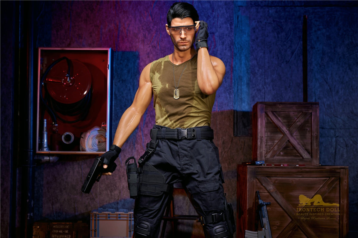Thomas Male Sex Doll (Irontech Doll 176 cm M5 silikoninis)