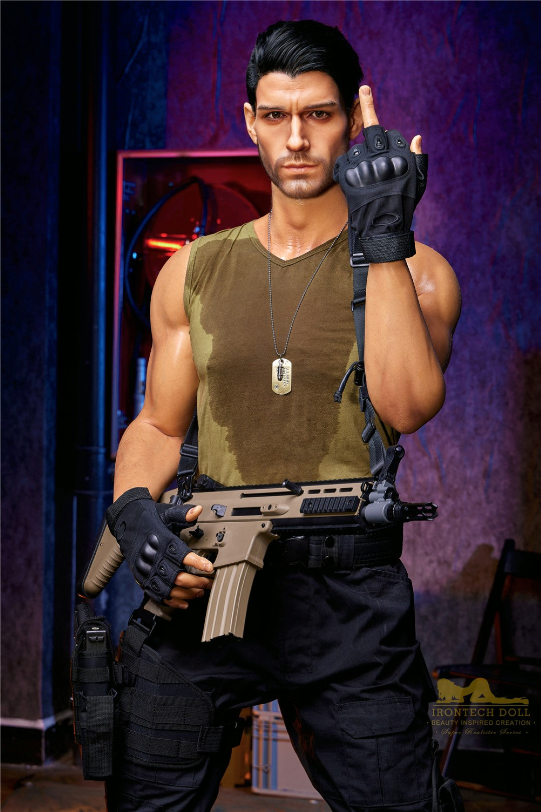 Thomas Male Sex Doll (Irontech Doll 176 cm M5 silikoninis)