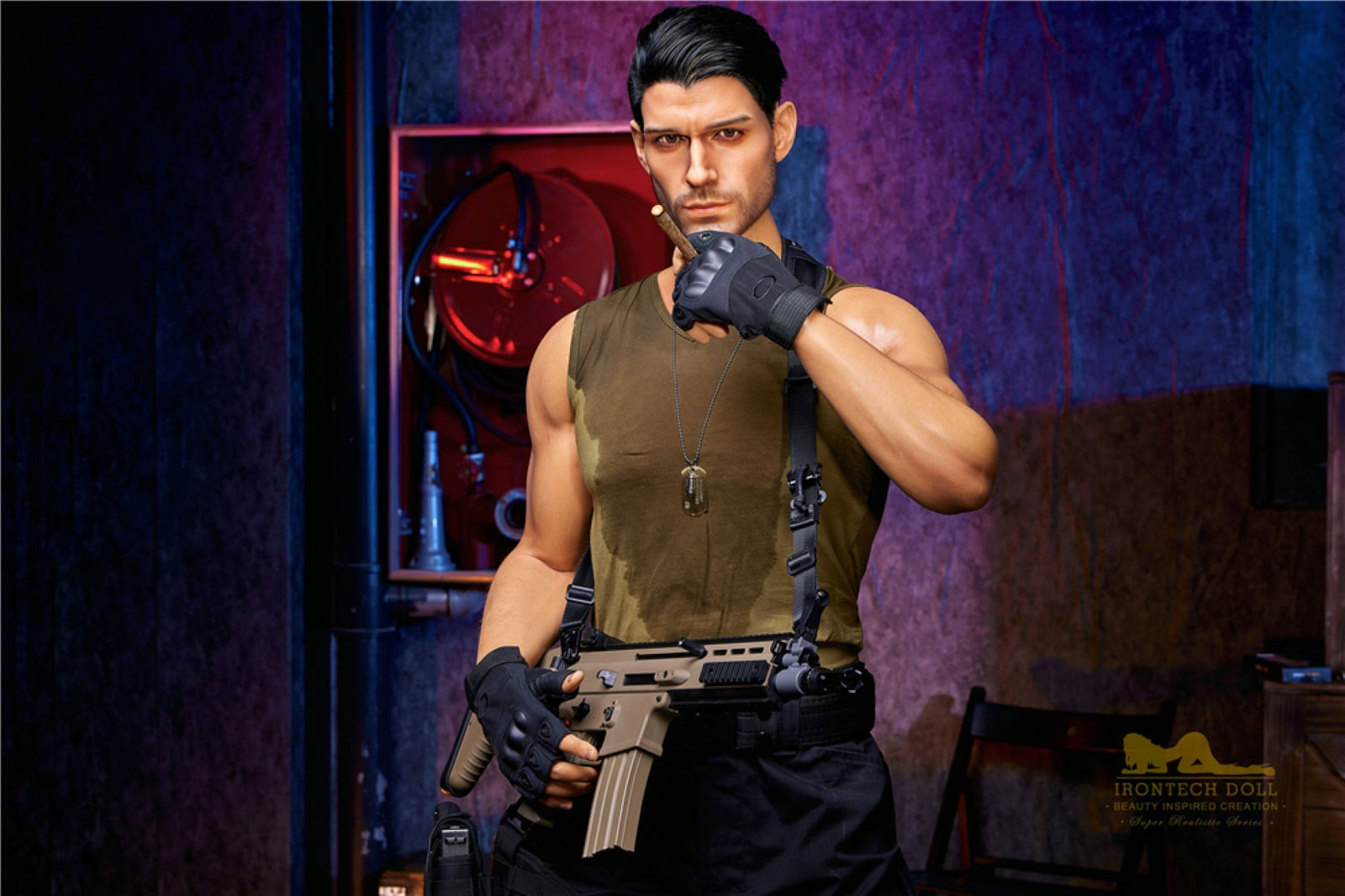 Thomas Male Sex Doll (Irontech Doll 176 cm M5 silikoninis)