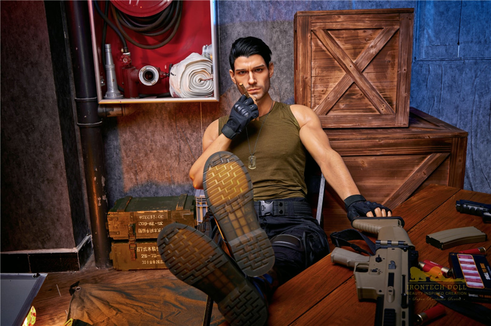 Thomas Male Sex Doll (Irontech Doll 176 cm M5 silikoninis)