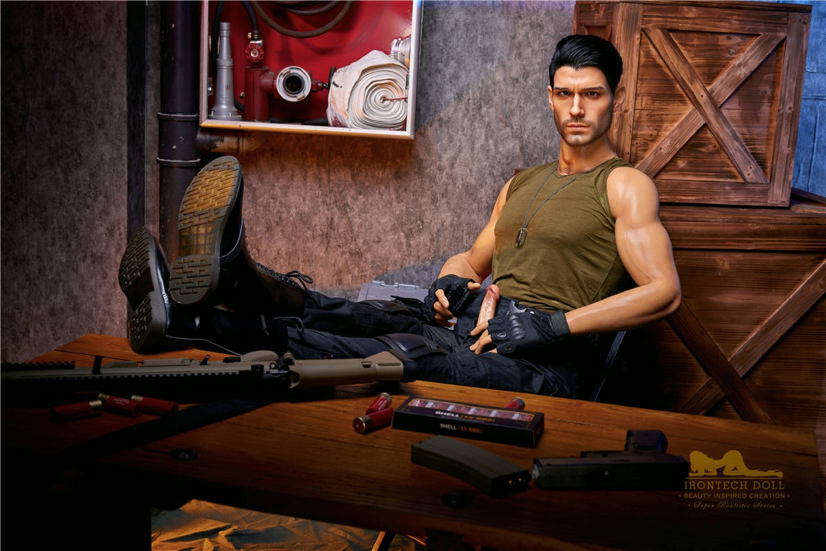 Thomas Male Sex Doll (Irontech Doll 176 cm M5 silikoninis)