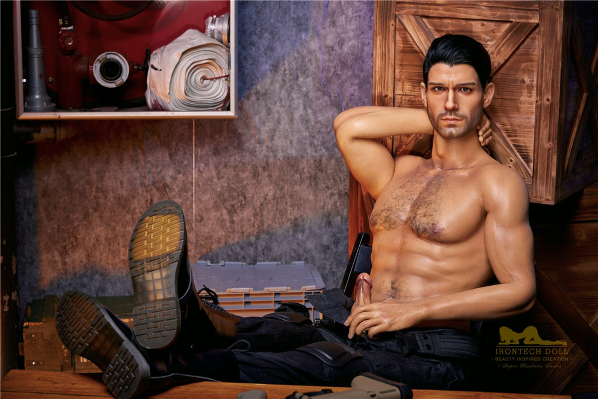 Thomas Male Sex Doll (Irontech Doll 176 cm M5 silikoninis)