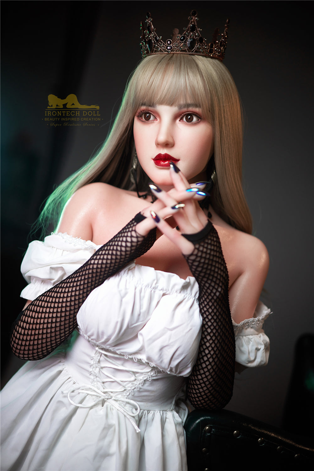 Vyšnių sekso lėlė (Irontech Doll 153 cm E-Kupa S9 silikonas)