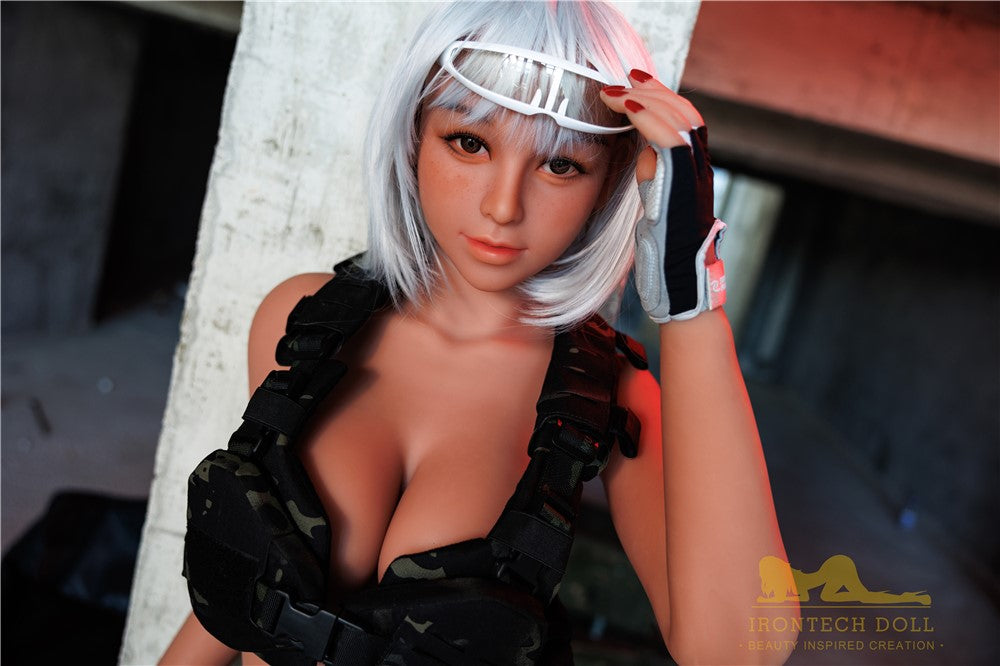 Miki sekso lėlė (Irontech Doll 167 cm F-taurė Nr. 58 TPE)