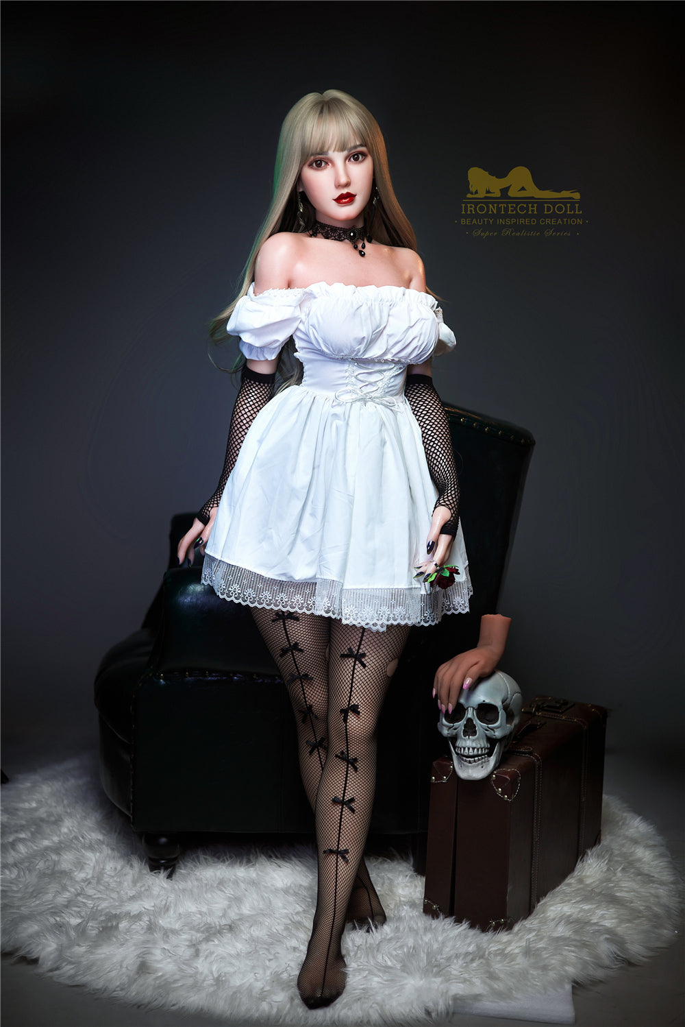 Vyšnių sekso lėlė (Irontech Doll 153 cm E-Kupa S9 silikonas)