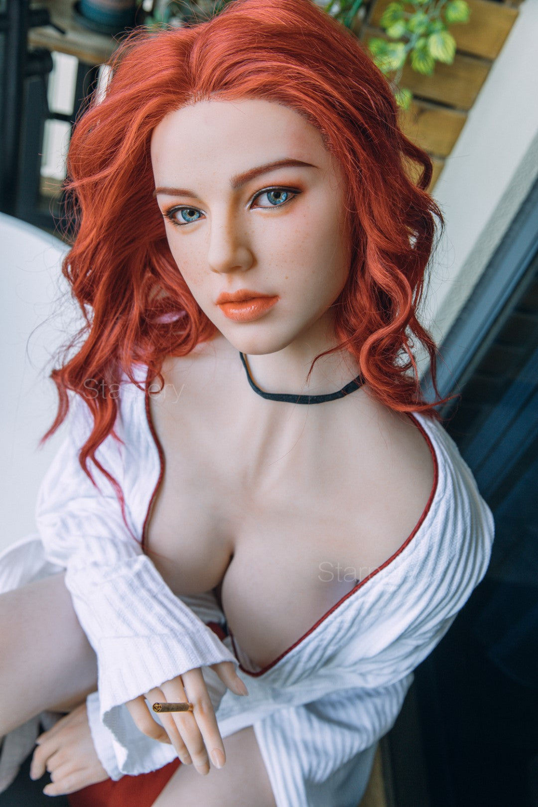 Sekso lėlė Mira (Starpery 172 cm F-puodelis TPE + silikonas)