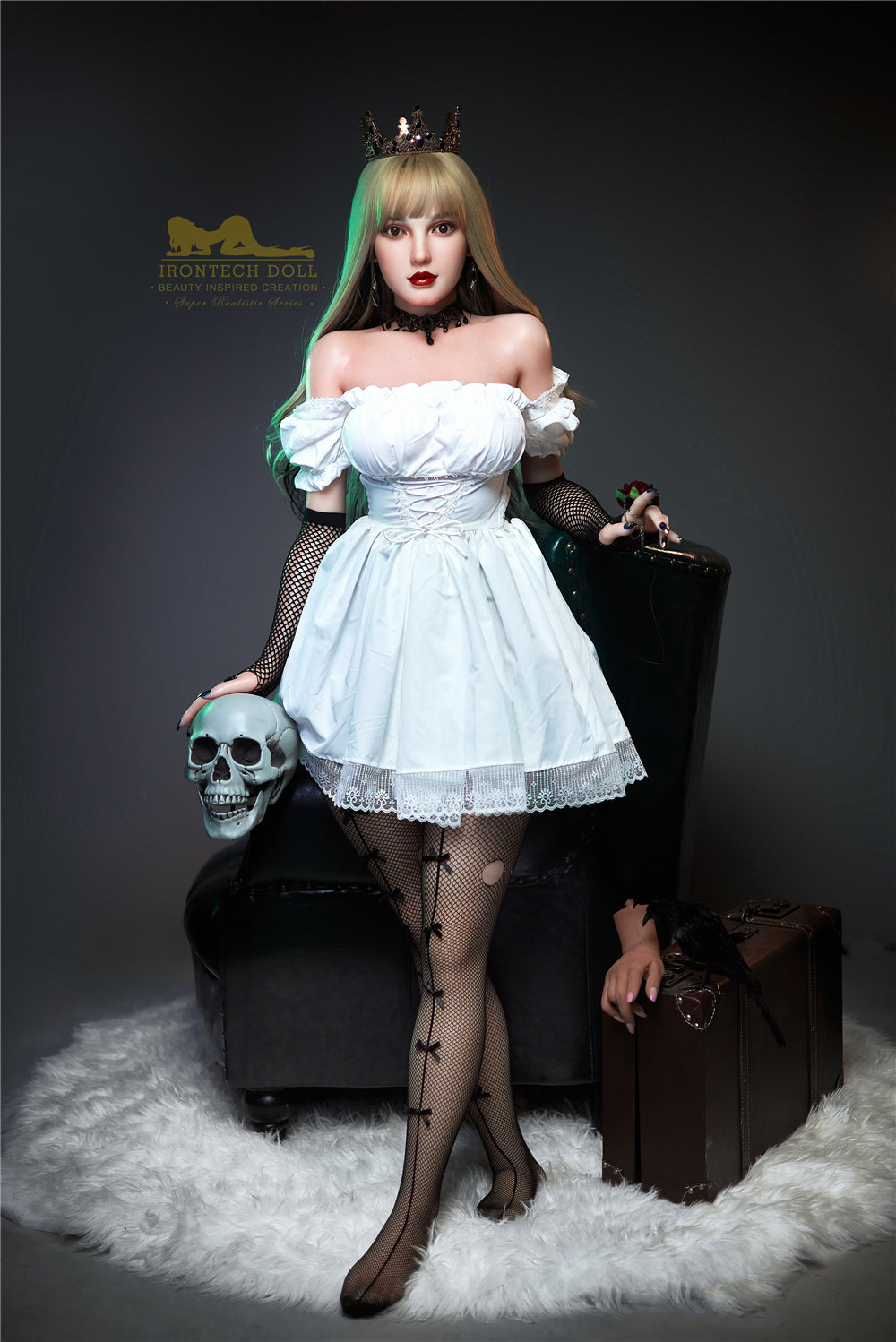 Vyšnių sekso lėlė (Irontech Doll 153 cm E-Kupa S9 silikonas)