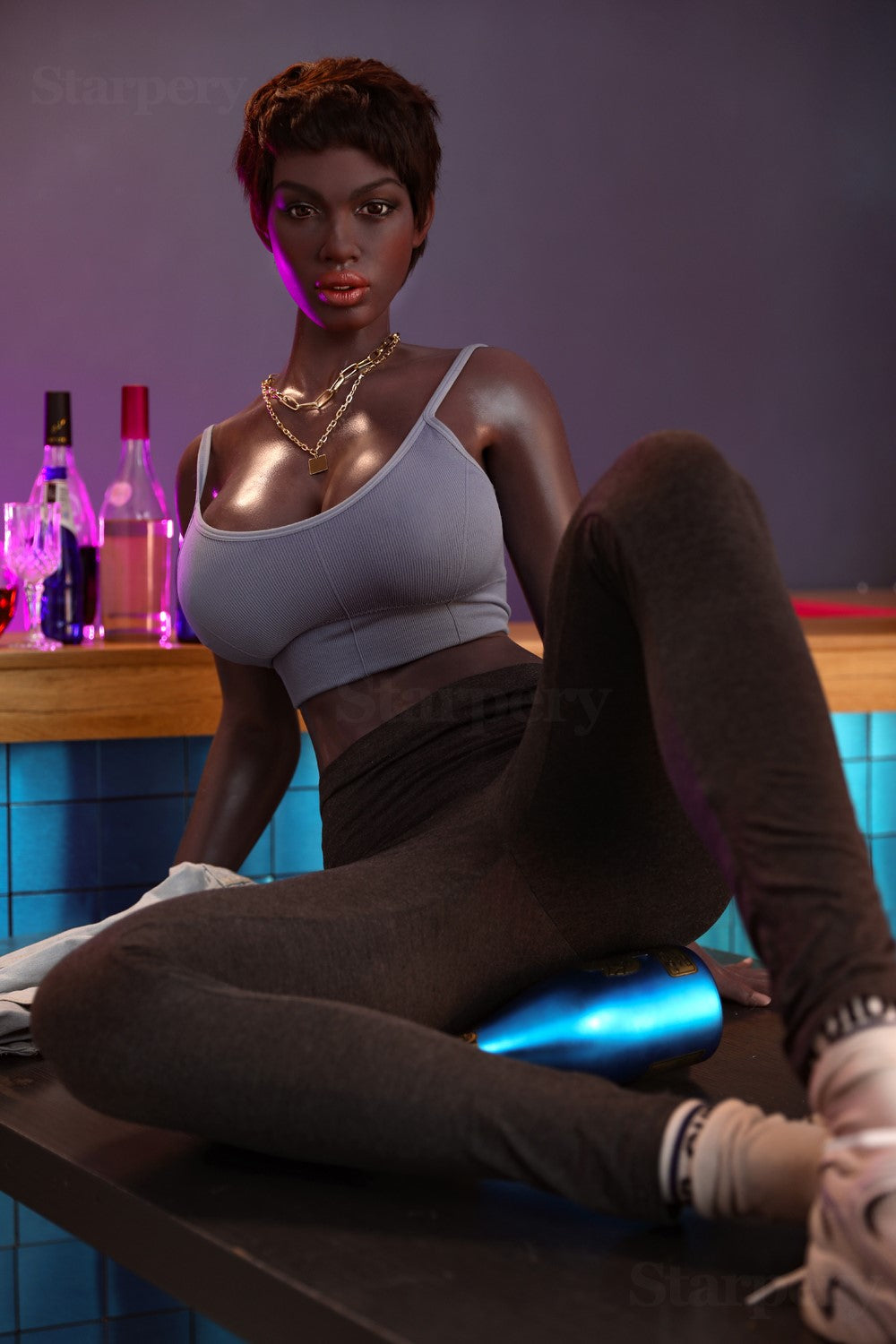 Keisha Sex Doll (Starpery 174 cm G puodelis TPE + silikonas)