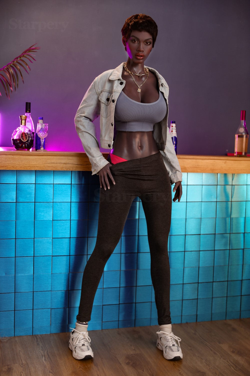 Keisha Sex Doll (Starpery 174 cm G puodelis TPE + silikonas)