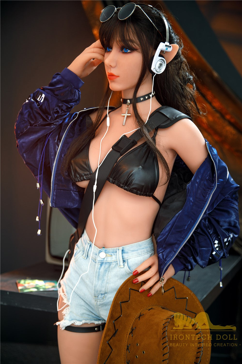 Scarlet Elf Sex Doll (Irontech Doll 167 cm F-taurė Nr. 93 TPE)