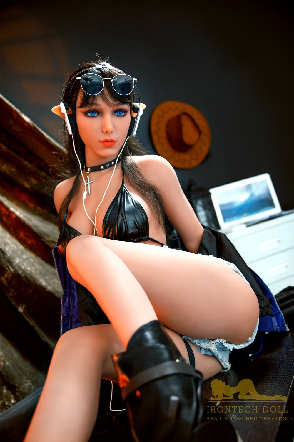 Scarlet Elf Sex Doll (Irontech Doll 167 cm F-taurė Nr. 93 TPE)
