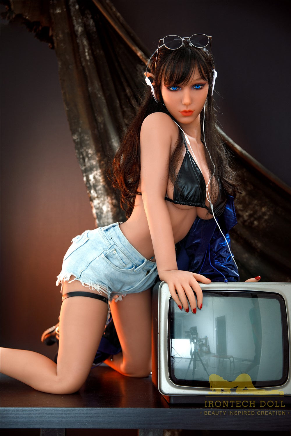 Scarlet Elf Sex Doll (Irontech Doll 167 cm F-taurė Nr. 93 TPE)